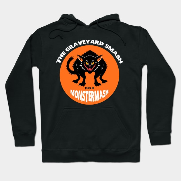 This is Monster Mash - Black Cat Edition Hoodie by billythekid